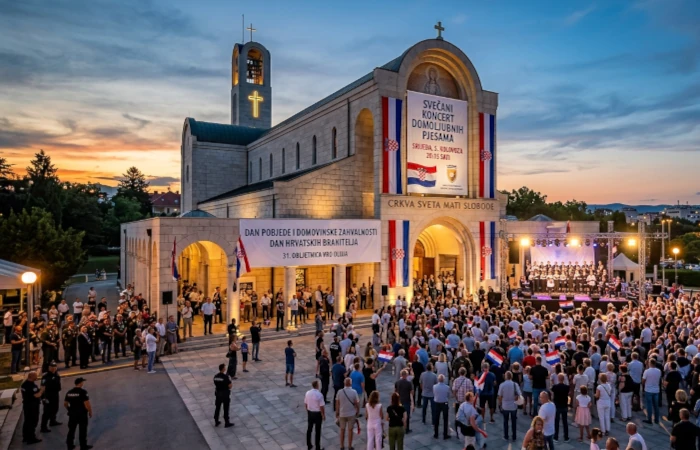 Svečani koncert domoljubnih pjesama u Sveta Mati Slobode