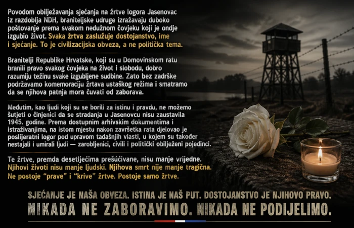 Svaka žrtva zaslužuje dostojanstvo, ime i sjećanje